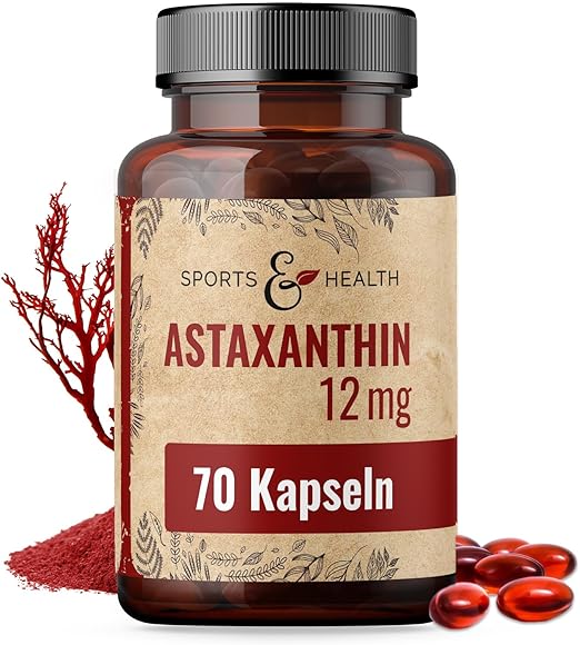 CDF Sports & Health Astaxanthin 12 mg Depot Softgel Kapseln