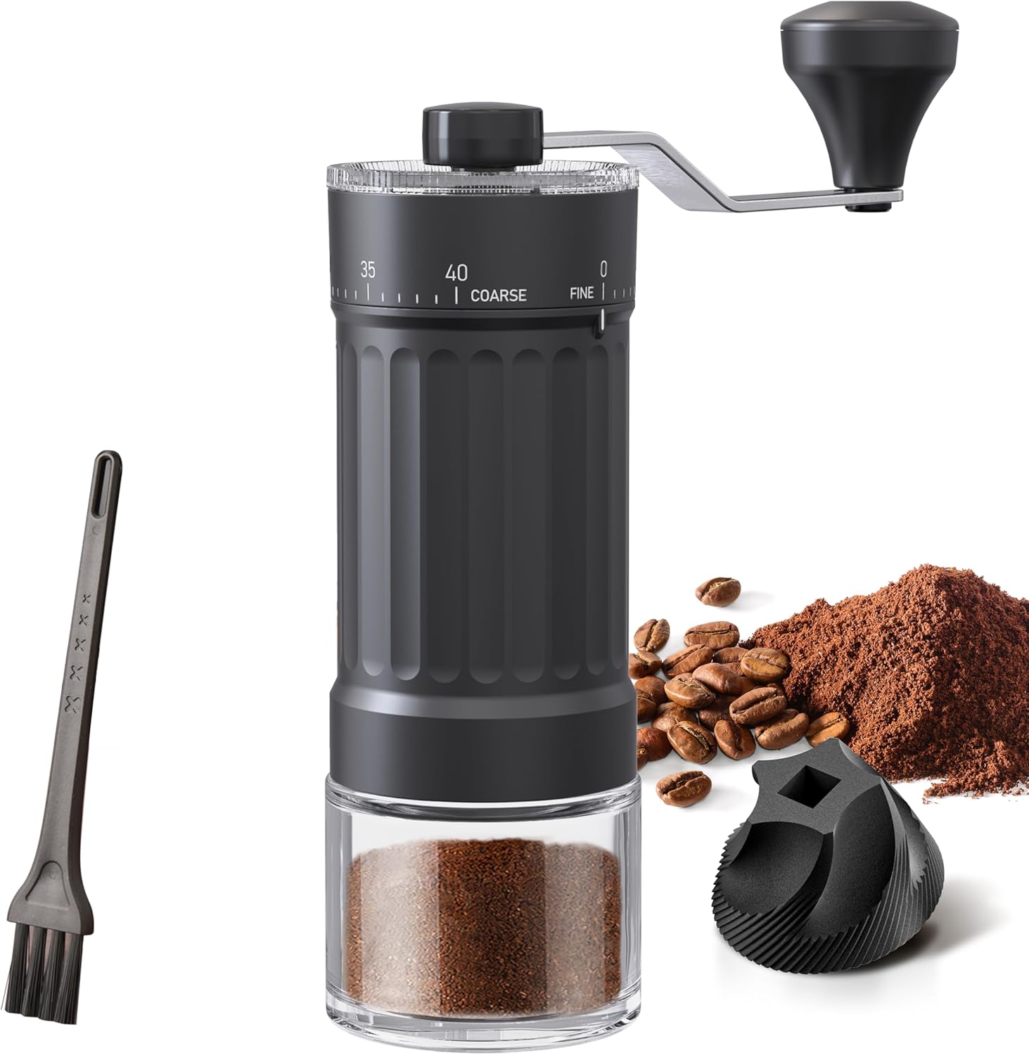 Externe manuelle Kaffeemühle (Keramik)