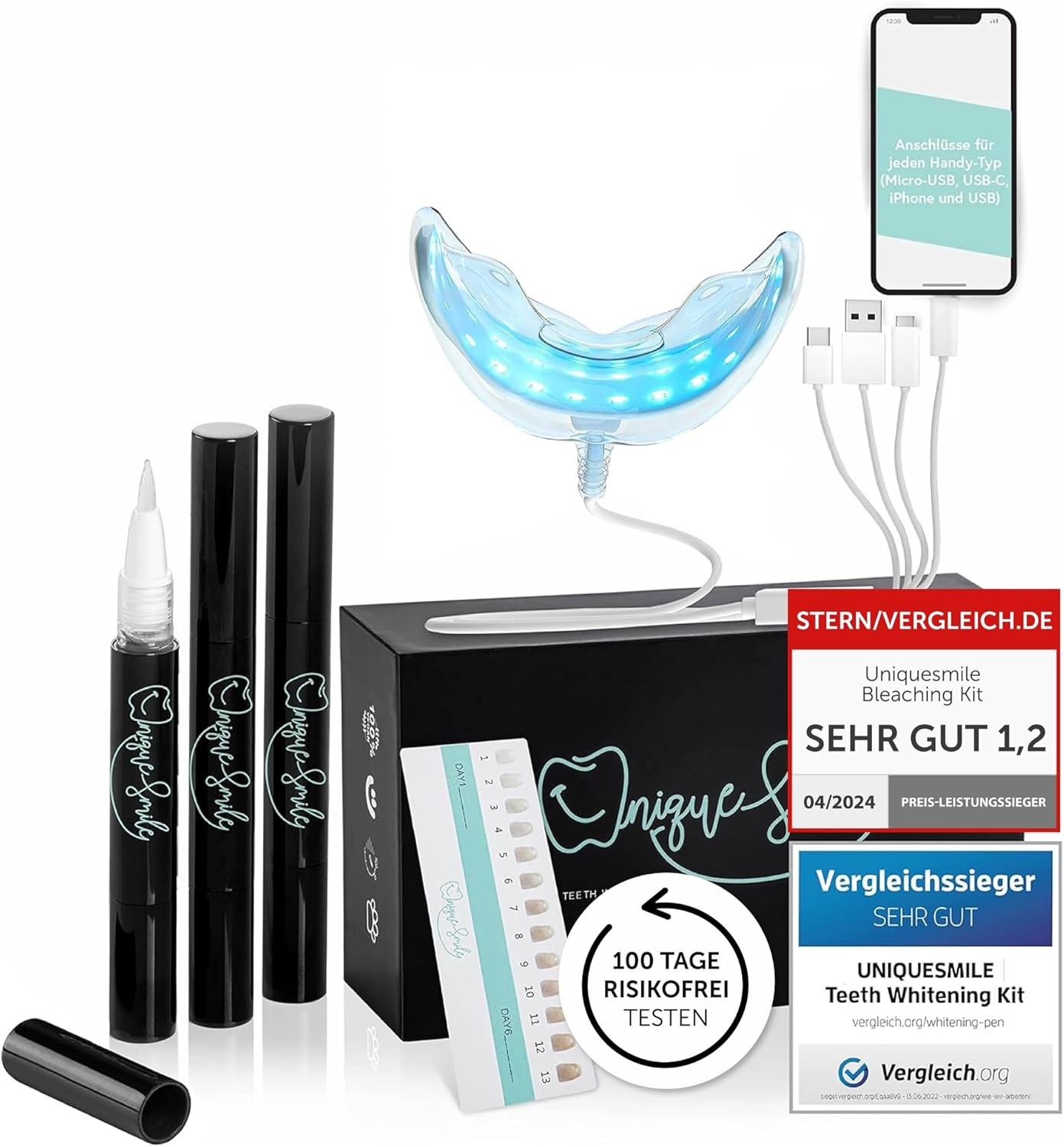UniqueSmile Whitening Kit